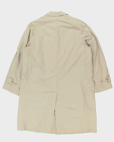 London Fog Lined Trench Coat - L