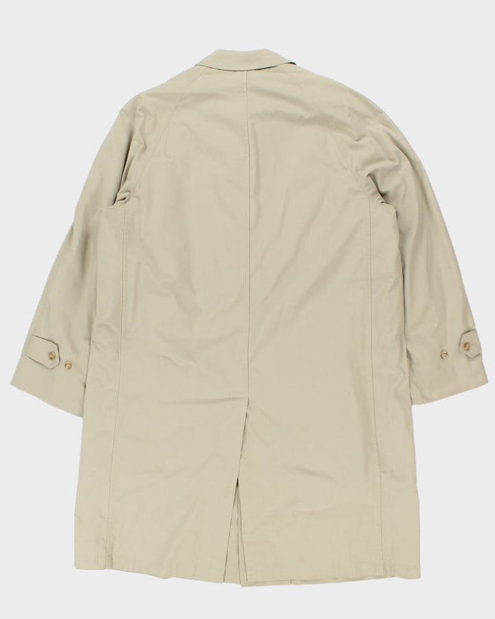 London Fog Lined Trench Coat - L