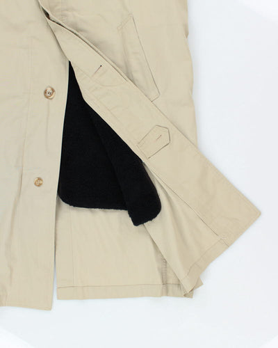 London Fog Lined Trench Coat - L