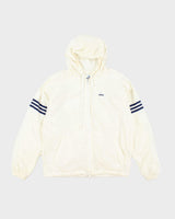 Vintage 90's Adidas Hooded Windbreaker Jacket - M