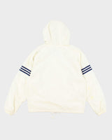 Vintage 90's Adidas Hooded Windbreaker Jacket - M