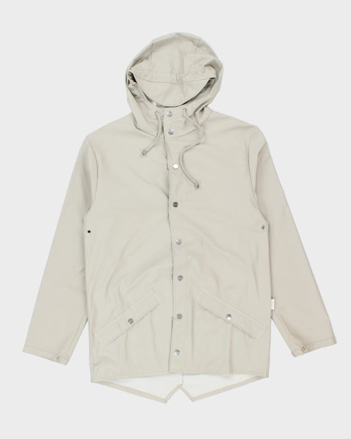 Rains Lightweight Waterproof Hooded Jacket - XS