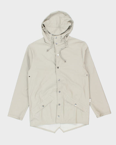 Rains Lightweight Waterproof Hooded Jacket - XS