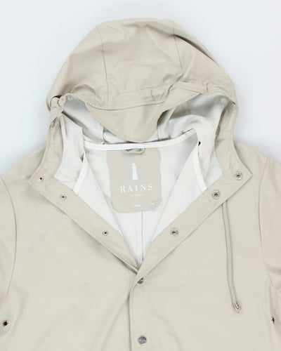 Rains Lightweight Waterproof Hooded Jacket - XS