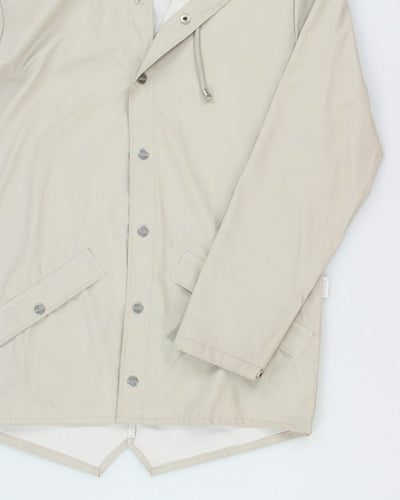 Rains Lightweight Waterproof Hooded Jacket - XS