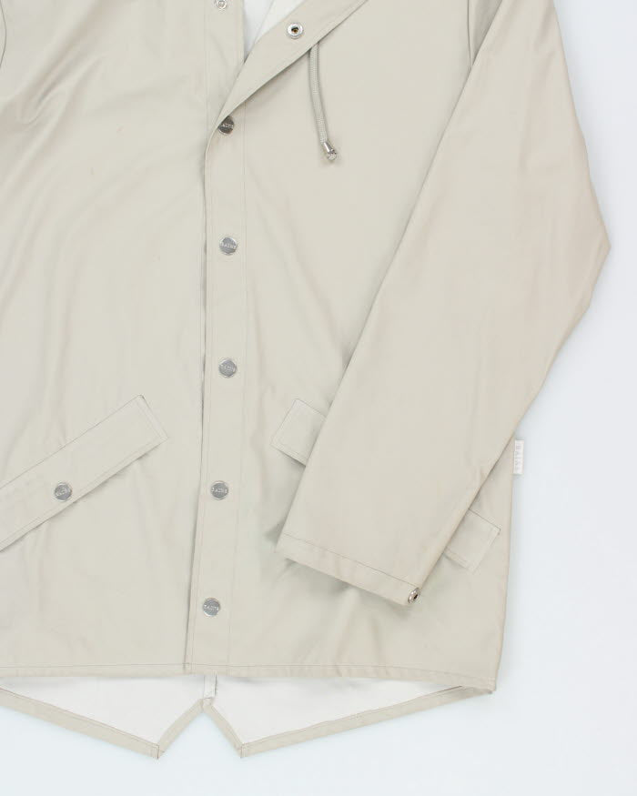 Rains Lightweight Waterproof Hooded Jacket - XS