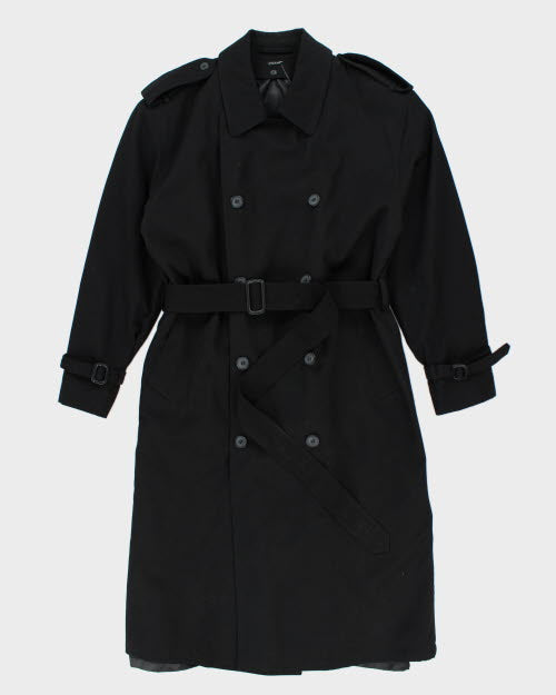 Vintage Wool Lined Trench Coat - S