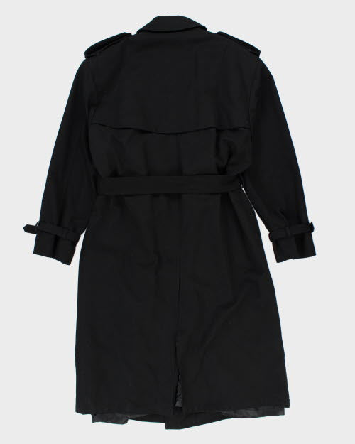 Vintage Wool Lined Trench Coat - S