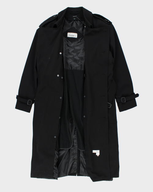 Vintage Wool Lined Trench Coat - S