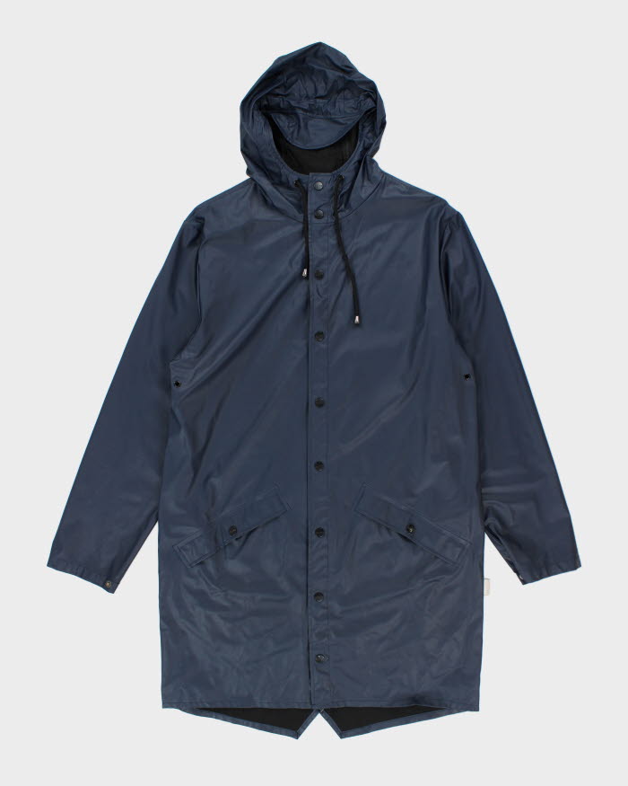 Vintage Rains Hooded Waterproof Jacket - XS