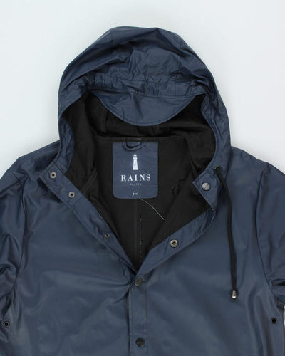Vintage Rains Hooded Waterproof Jacket - XS