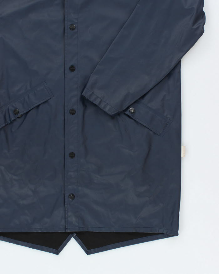 Vintage Rains Hooded Waterproof Jacket - XS