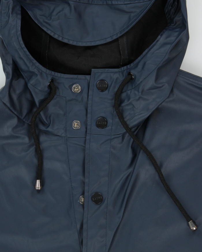 Vintage Rains Hooded Waterproof Jacket - XS