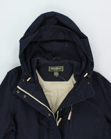 Eddie Bauer Navy Hooded Jacket - XL