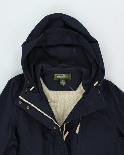 Eddie Bauer Navy Hooded Jacket - XL
