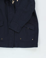 Eddie Bauer Navy Hooded Jacket - XL