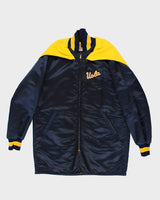 Vintage Satin Varsity Jacket - XL