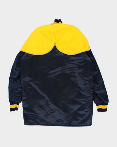 Vintage Satin Varsity Jacket - XL