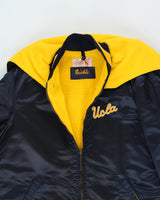Vintage Satin Varsity Jacket - XL