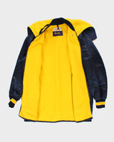 Vintage Satin Varsity Jacket - XL