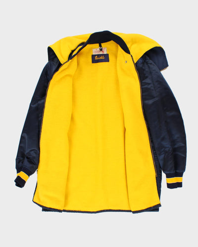 Vintage Satin Varsity Jacket - XL