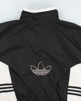 Vintage 90's Adidas Synched Waist Lightweight Jacket - L