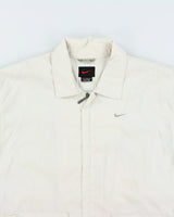 Vintage Y2K Nike Collared Track Jacket - L