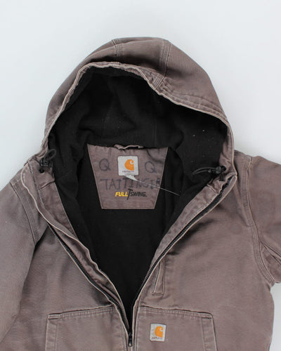 Carhartt Canvas Hooded Jacket - S