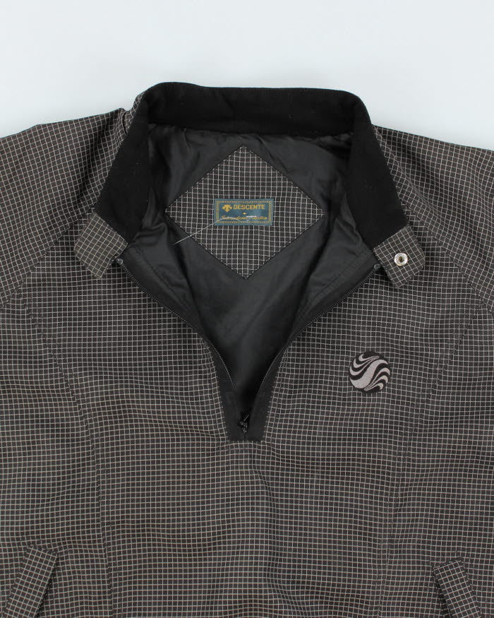 Vintage Descente Pullover Quarter Zip Jacket - L