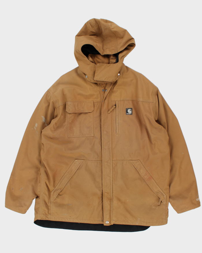 Carhartt Brown Hooded Jacket - XL