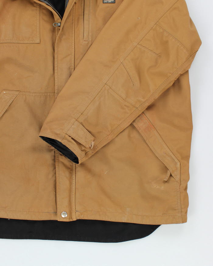 Carhartt Brown Hooded Jacket - XL