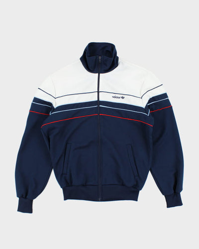 Vintage 80's Adidas Striped Track Jacket - M
