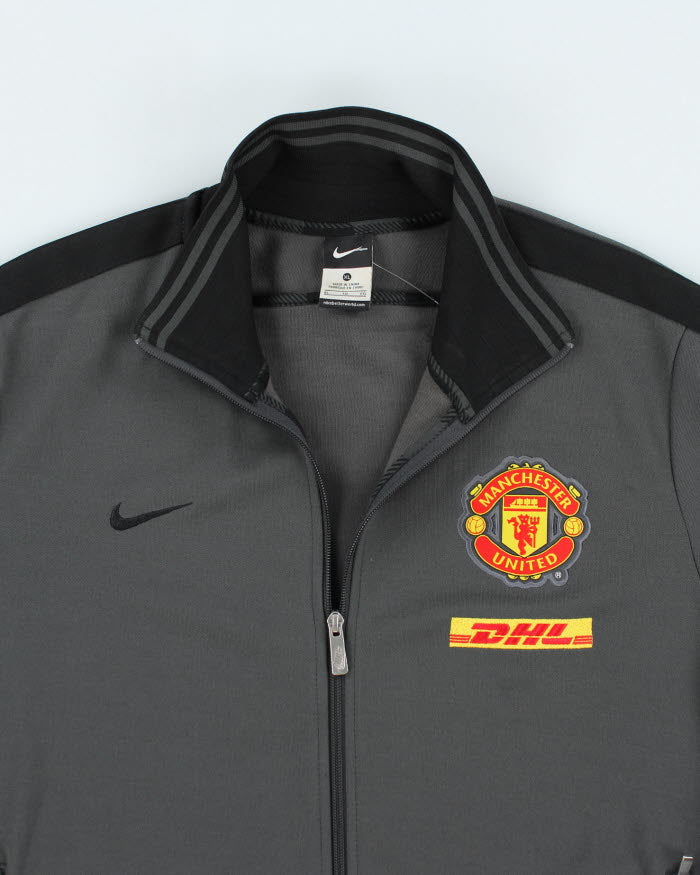 Vintage 2000's Manchester United DHL Track Jacket - XL