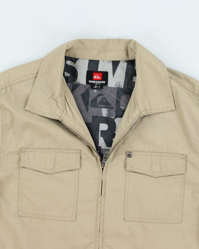 Vintage 2000's Quiksilver Harrington Zip Up Jacket - L