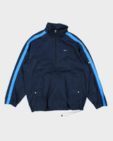 Vintage 2000's Nike Quarter Zip Pullover Track Jacket - M