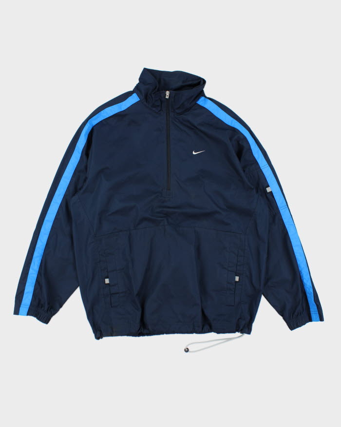 Vintage 2000's Nike Quarter Zip Pullover Track Jacket - M