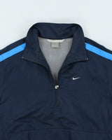 Vintage 2000's Nike Quarter Zip Pullover Track Jacket - M