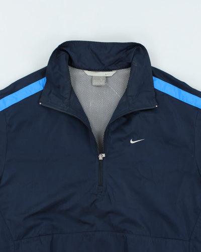 Vintage 2000's Nike Quarter Zip Pullover Track Jacket - M