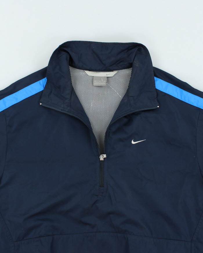 Vintage 2000's Nike Quarter Zip Pullover Track Jacket - M