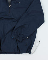 Vintage 2000's Nike Quarter Zip Pullover Track Jacket - M