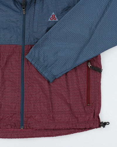 Vintage Nike ACG Two Tone Lightweight Windbreaker Jacket - L