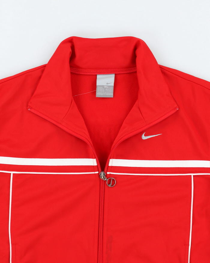 Vintage 2000's Nike Striped Track Jacket - L
