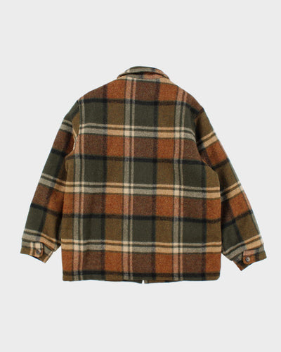 Vintage 80's Woolrich Sherpa Lined Wool Jacket - L