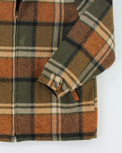 Vintage 80's Woolrich Sherpa Lined Wool Jacket - L
