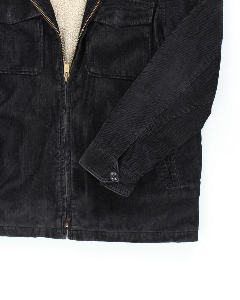 Vintage 90's Gap Corduroy Sherpa Lined Jacket - L – Rokit