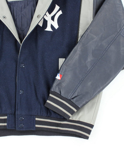 Vintage 90's New York Yankees MLB Varsity Jacket - L