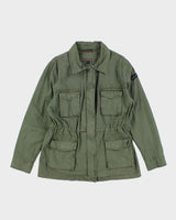 Vintage Y2K Tommy Hilfiger Military Zip Up Jacket - XL