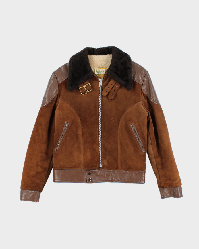 Vintage Brimaco Suede Lined Jacket - M