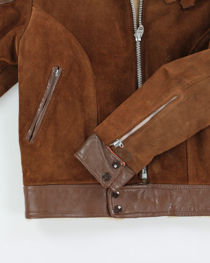 Vintage Brimaco Suede Lined Jacket - M