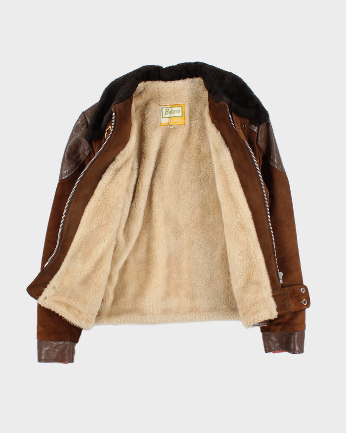 Vintage Brimaco Suede Lined Jacket - M